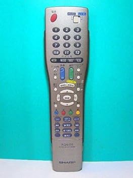 【中古】シャープ テレビリモコン GA529PA