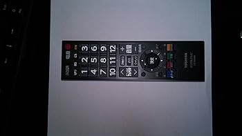 【中古】東芝（TOSHIBA)　液晶テレビ・純正リモコン　CT-90409