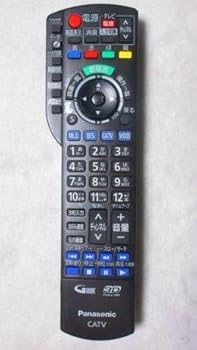 【中古】Panasonic 3D ブルーレイ レコーダー CATV 用 純正リモコン 対応機種:TZ-BDT910M,TZ-BDT910F,TZ-BDT910P,TZ-BDT920J,TZ-BDT920F|AJIMURA-SHOP