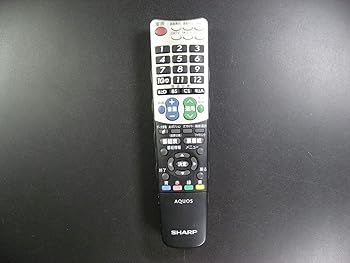 【中古】シャープ テレビリモコン GB826WJSA|AJIMURA-SHOP