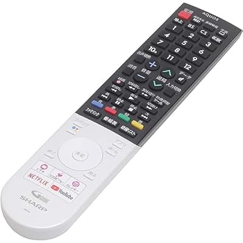 【中古】シャープ純正 テレビリモコン GB296SA 0106380565 SHARP AQUOS 液晶テレビ T-C45AL1 4T-C50AN1 4T-C60AN1 専用