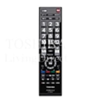 【中古】東芝 純正テレビ用リモコン CT-90451【部品番号：75037452】