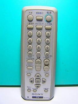 【中古】SONY テレビ受像機遠隔操作 RM-W152