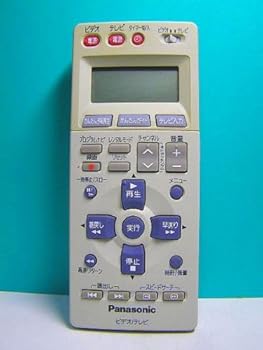 【中古】パナソニック ビデオリモコン EUR7906KBO|AJIMURA-SHOP