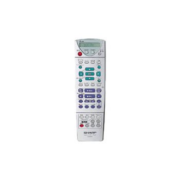 【中古】シャープ DVD用リモコン RRMCGA007WJSA(0046380072)