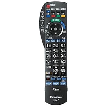 【中古】パナソニック 純正テレビ用リモコン N2QAYB000295