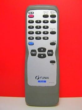 【中古】フナイ テレビリモコン NE101JD|AJIMURA-SHOP
