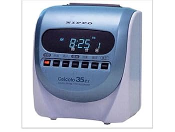 【中古】テクノ・セブン 計算タイムレコーダー カルコロ35ex CALCOLO35ex