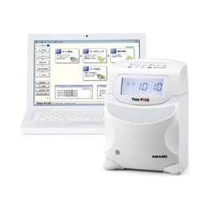 【中古】アマノ PC接続式タイムレコーダーTimeP@CKIII1台 TimeP@CK3-100
