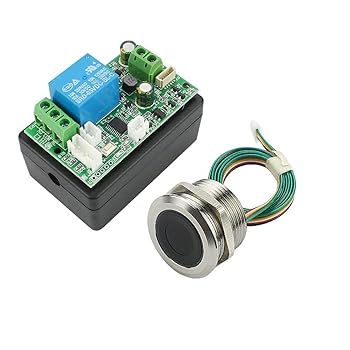 【中古】Nardamu メモリアクセス抑えつける指紋抑えつけるゲーム盤 7-30V 指紋噛み分けるモデュール DIY リレードアロックコントローラー、S4