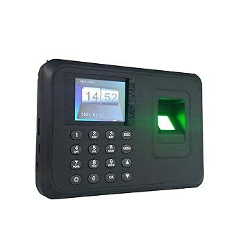 【中古】生体認証指紋勤怠システムクロックレコーダー従業員勤務管理装置電子機械 オフィス、工場、ホテル、学校などに|AJIMURA-SHOP
