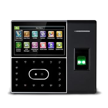 【中古】多役立つこと出勤記録時計 IFace302 毛の荒物公証人間の顔一時停止勤怠取り合わせ USB 指紋読み手出勤記録時計従業員メモリアクセス取り締まる機関陰電子 指紋で