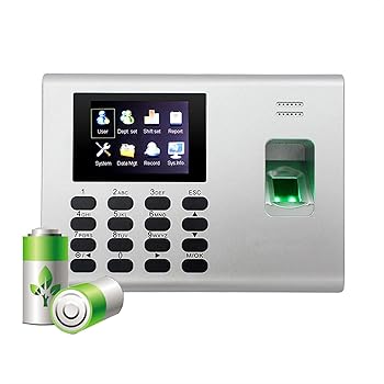 【中古】【未使用】K40 Linuxシステム TCP/IP USB SSRバッテリー内蔵のバイオメトリックフィンガープリントタイム出席ドアアクセス制御システム (Color : K40, Lang
