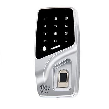 【中古】【未使用】時間出席機 エンタープライズスマートアクセス制御防水フィンガープリントパスワードアクセス制御ロック指紋アクセス制御システムシングルドアア