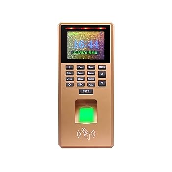 【中古】多機能タイムレコーダー 2.4インチフィンガープリントアクセス制御キーパッドUSBバイオメトリックシステム電子タイムクロックレコーダー出席機｜AJIMURA-SHOP 14,420円