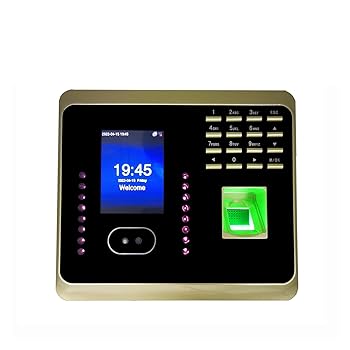 【中古】【未使用】タイムレコーダーマシン、 UF100plus 生体認証顔勤怠システム指紋タイムレコーダー従業員勤怠管理電子デバイス 従業員用レコーダーデバイス|AJIMURA-SHOP