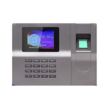 【中古】デュアルタイム出席マシン指紋マシン、パスワード機、デュアルモードタイム出席マシン