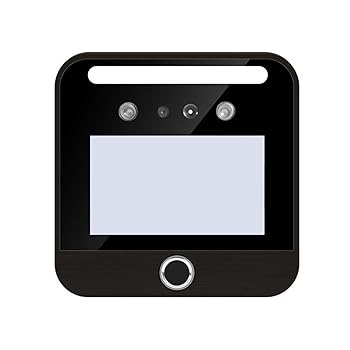 【中古】【未使用】タイムレコーダー 勤怠管理機 AI 顔識別 生体認証顔認識 指紋スキャナー 時計 従業員勤怠管理機 タイムレコーダー 学校 レストラン 工場 オフィ