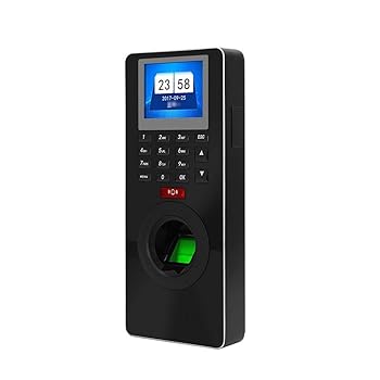 【中古】指紋失しゃあがる機 2.4in色合い見せびらかす画面の指紋合いことばID保護することシステムタイムレコーダーマシン 従業員チェックインリコーダー (色 : Photo