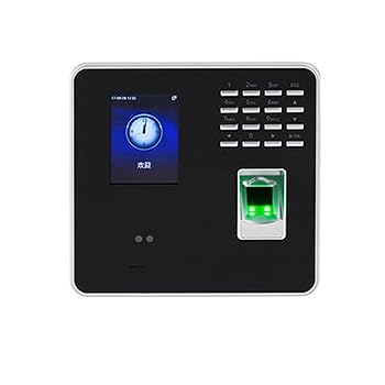 【中古】多機能タイムレコーダー ドア アクセス コントロール インターフェイスが付いている 2.8 インチ TFT カラー スクリーンの顔および指紋の時間出席