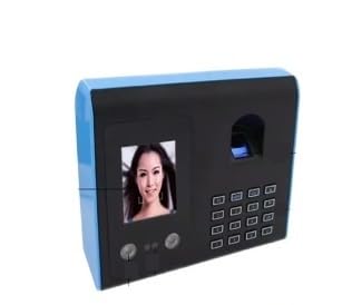 【中古】多機能タイムレコーダー 生体指紋タイムレコーダー、顔認識出席マシン TFT LCD ディスプレイ USB 指紋出席システム 指紋で勤怠管理 在宅ワークの