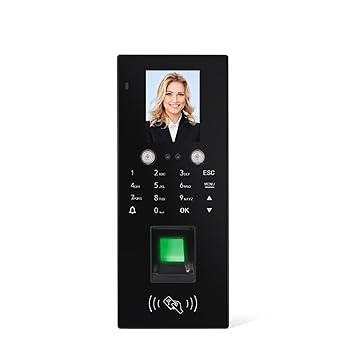 【中古】【未使用】タイムレコーダーマシン、 認識時間出席システムアクセス制御RFID顔指紋パスワード出席アクセス制御マシン 従業員用レコーダーデバイス｜AJIMURA-SHOP