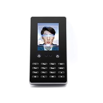 【中古】勤怠管理時計 フェイシャル・バイオメトリクス時間出席マシン顔認識機器時計レコーダーデジタル電子独立リーダー 時間出席時計