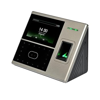 【中古】多役立つこと出勤記録時計 TCP/IP 指紋公証顔公証機関 賢しい 取り合わせ バイオメトリック 機関 時辰儀 リコーダー 指紋で勤怠管理すること