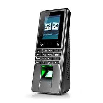 【中古】出退勤管理 生体認証顔顔認識指紋アクセス制御WIFI勤怠管理機電気センサーコードシステムドアロック(With Wifi version)