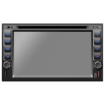 【中古】2Din7インチ タッチスクリーンカーラジオ USB/SD/AUX DVD/CDプレイヤー カーステレオBluetoothハンズフリー リモコン 4LEDバックカメラ 14,243円