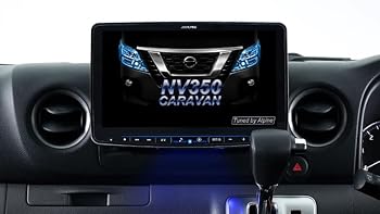 【中古】NV350キャラバン用 11インチナビセット XF11NX2+KTX-XF11-CV-26-AM 取付部品オールセット アラウンドビュー付車用