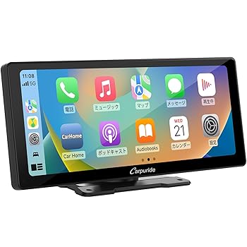 【中古】【未使用】[10.3インチ] CarPlay Carpuride ディスプレイオーディオ Android Auto ポータブル カープレイ カーステレオ ミラーリング bluetooth HD IPS タ 29,639円