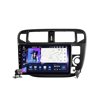 【中古】YLOXFW Android 13.0ラジオ2 Din車載ステレオある4G 5G WiFi SWC DSP Carplay適用 Civic EK3 EK4 EK9 1995-1999 GPS Navigation 9インチタッチス