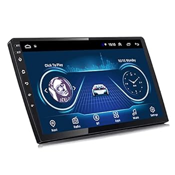 【中古】Car GPS Navigation, Full Touch 9 inch/10 inch Multimedia Player Android 9, Car GPS Universal Navigation Head Unit