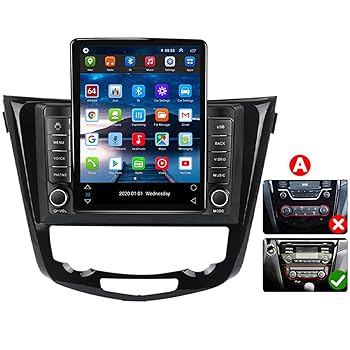 【中古】Android 10 ステレオラジオSatNav 2 Din に適用 日産エクストレイルXトレイル 3 T32 2013-2017 キャシュカイ2 J11 カーラジオステレオ 9.5" HDリ｜AJIMURA-SHOP