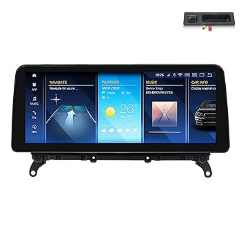 【中古】【未当てはめる】Android 12.0取り合わせ 12.3in IPS タッチスクリーン 8中核グループ 8GB ランダムアクセス記憶装置 256GB ロム GPS 舵取り マルチメディアシステム Bluetooth Carplay 4G LTE i