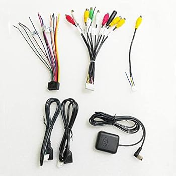【中古】【未使用】Strpump Androidカーラジオステレオケーブルアクセサリー RCA USBリアビューカメラバックアップ入力アダプタープラグGPSアンテナは、16ピン電源
