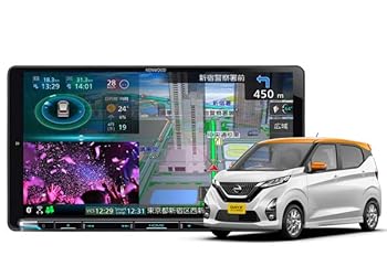 【中古】9V型彩速ナビMDV-M910HDL+TBX-N002+デイズB40系(H31/3～)用取付キットセット