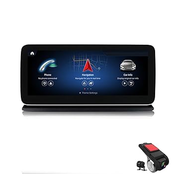 【中古】【未使用】Android 12 ダブルディンステレオカー GPS マルチメディアラジオ メルセデスベンツ CLS W218 カーステレオヘッドユニットサポート 4G WIFI Bluet