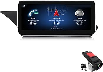 【中古】Android 12 カーステレオ GPS ナビ メルセデスベンツ Eクラス W212 E200 E260 W207 タッチスクリーン マルチメディアプレーヤー + DVR用,Qualcom