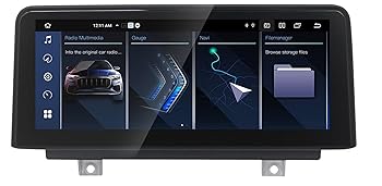 【中古】Android 12 BMW 1 F20 F21 2 F22 F23 F45 用互換品(左ハンドル＋NBT, 6GB+128GB)