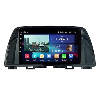 【中古】SAFWEL L6 プロ 8 コア 5 グラム WIFI Android 自動 2 Din ステレオカーラジオマルチメディアマツダ CX5 CX-5 CX 5 2012-2015 CarPlay GPS 2din