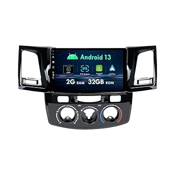 【中古】【未使用】MISONDA 9 インチ IPS Android カーラジオ ステレオ トヨタ フォーチュナー ハイラックス Revo Vigo 2005-2008 GPS ナビヘッドユニット Carplay