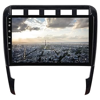 【中古】Android 11 カーステレオサポートAutolink ダブルディン 9 インチ Androidカーステレオ に適用 ポルシェカイエン 2002-2010 USB+WiFiステアリン