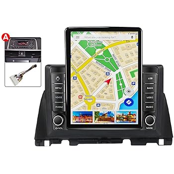 【中古】【未使用】Android ダブルディン タッチスクリーンナビゲーターカーラジオ 9.5 インチ に適用 キアオプティマ 4 JF 2015-2020 カーラジオステレオ Bluetoot