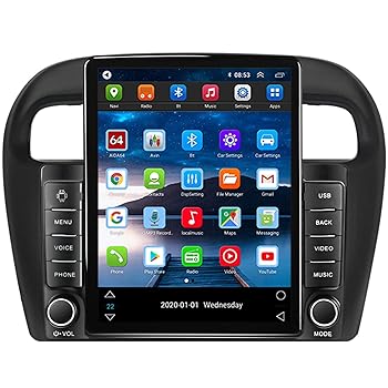 【中古】【未使用】Android 10 ラジオステレオGPSナビゲーター 2 Din に適用 三菱ミラージュアトラジ GT Gch 2012-2018 Androidカーステレオ 9.5\