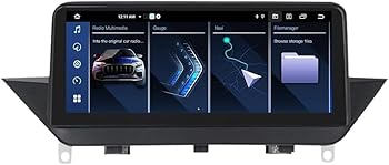 【中古】Android 12 ナビ BMW X1 E84 用互換品(右ハンドル＋純正モニター無し, 6GB+128GB)｜AJIMURA-SHOP