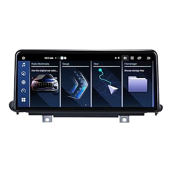 【中古】Android 12 BMW X5 X6 F15 F16 NBT 用互換品(左ハンドル＋NBT, 2GB+32GB)