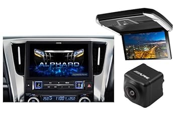 【中古】【未使用】EX11NX2-AV-30-UPアルファード/ヴェルファイア(30系H27/1～R1/12)用ビッグX+12.8型リアビジョンPXH12X-R-AVセット