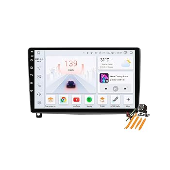 【中古】【未使用】YLOXFW Android 13.0ラジオ2 Din車載ステレオ適用 Peugeot 407 2004-2011 GPS Navigation 9インチタッチスクリーンイヤホンマルチメディアビデオ|AJIMURA-SHOP